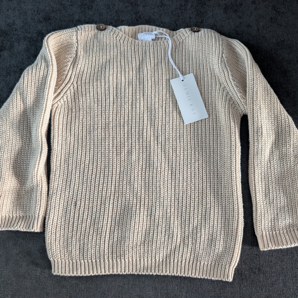 🐢2/$60🐢Jamie Kay Beige Knit Sweater